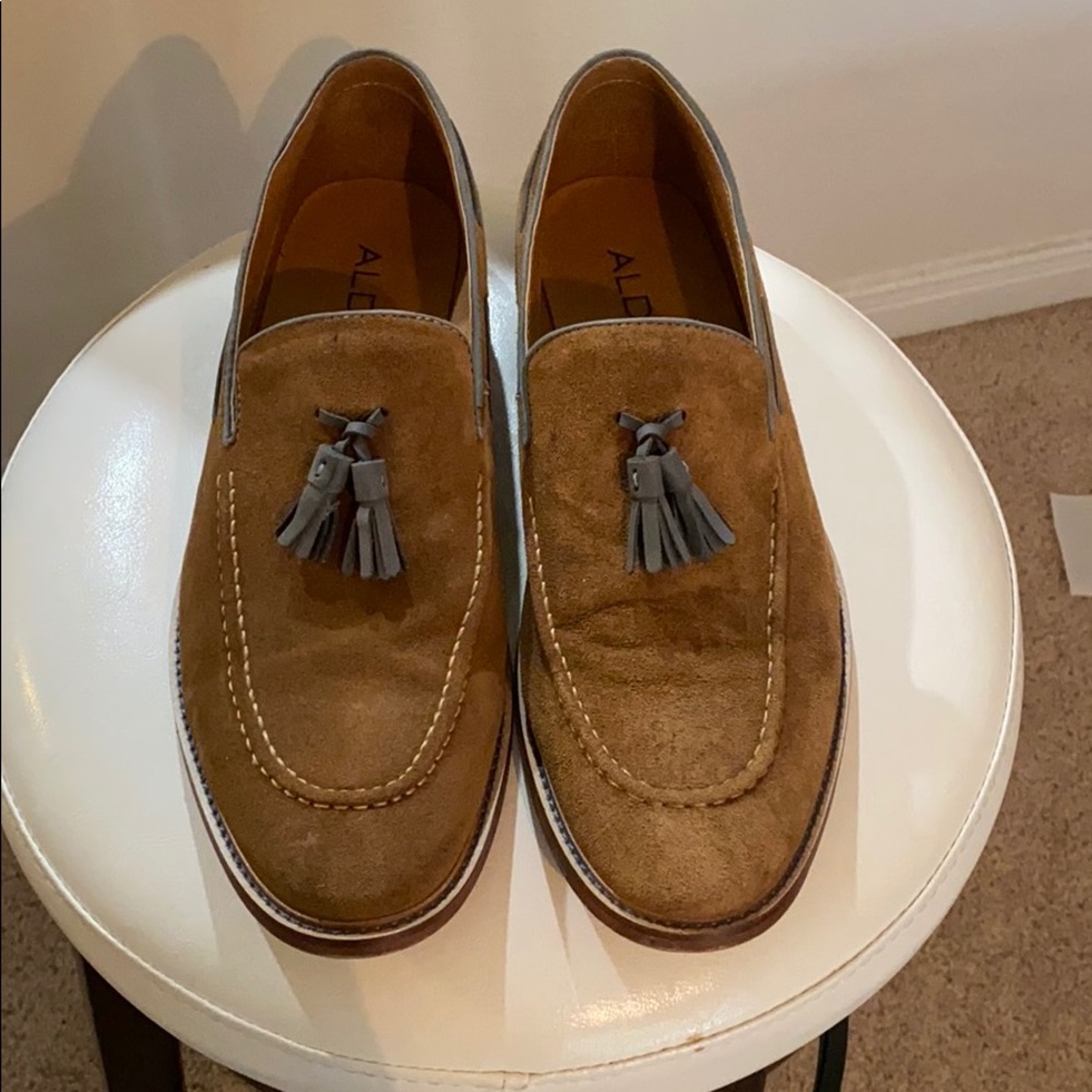 Aldo Cognac Loafers